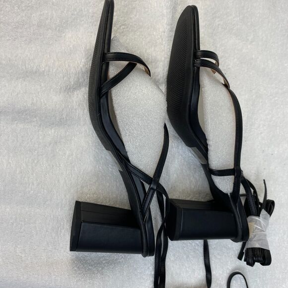 DV Dolce Vita Womens Sandals 11 Haze Strappy Lace Block-Heel Dress - Picture 4 of 11